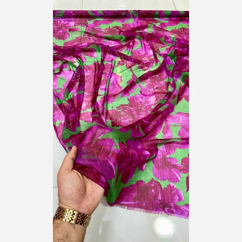 حریر زرالماس سیم دار  نرم  لطیف باکیفیت و لخت با گرمای دل پذیر